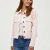 Desires Halisa Short Shirt Jacket - CRADLE PINK