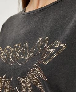 Desires Tops & T-shirts Hanitas Tee - BLACK