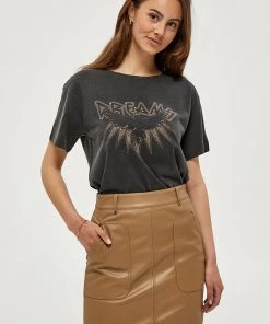 Desires Tops & T-shirts Hanitas Tee - BLACK