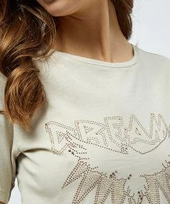 Desires Hanitas Tee - OYSTER GRAY