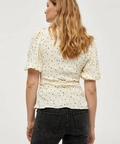 Desires Blouses & Shirts Haniya Blouse - GARDENIA PR