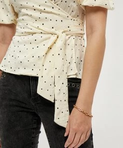 Desires Blouses & Shirts Haniya Blouse - GARDENIA PR