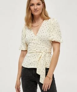 Desires Blouses & Shirts Haniya Blouse - GARDENIA PR