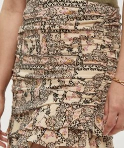 Desires Haris Skirt - OYSTER GREY PR