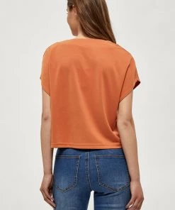 Desires Harper Top - Caramel Brown