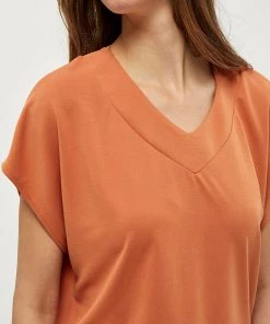 Desires Harper Top - Caramel Brown