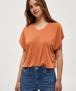 Desires Harper Top - Caramel Brown