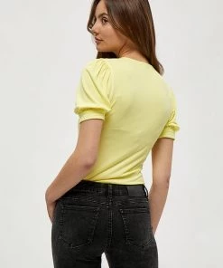 Desires Tops & T-shirts Hasina Tee - YELLOW LEMON