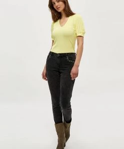Desires Tops & T-shirts Hasina Tee - YELLOW LEMON