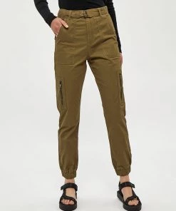 Desires Hazel Pants - MERMAID GREEN