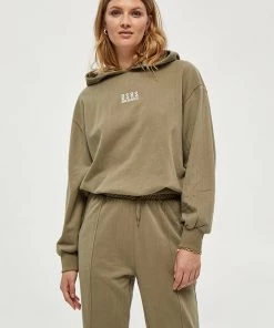 Desires Heart Sweat Hoodie - MERMAID GREEN Sweats