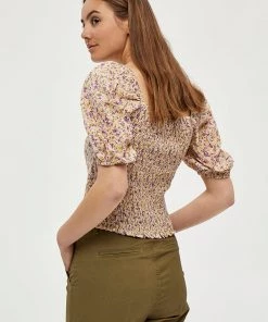 Desires Blouses & Shirts Helga Top - OYSTER GREY PR