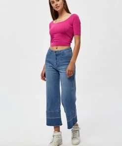 Desires Hennie Denim Jeans - Heavy Washed Denim