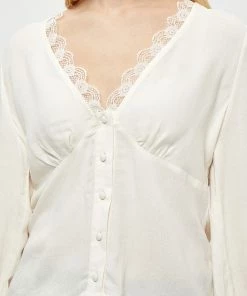 Desires Henrikka Blouse - GARDENIA