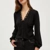 Desires Henrikka Blouse - BLACK
