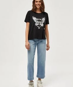 Desires Hibras Tee - BLACK WASHED
