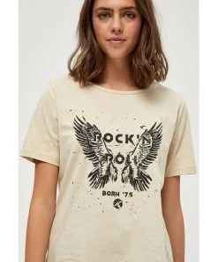 Desires Hibras Tee - OYSTER GRAY Tops & T-shirts