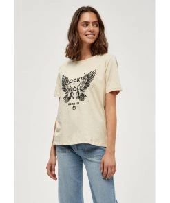 Desires Hibras Tee - OYSTER GRAY Tops & T-shirts