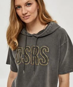 Desires Hilda Hoodie Tee - BLACK