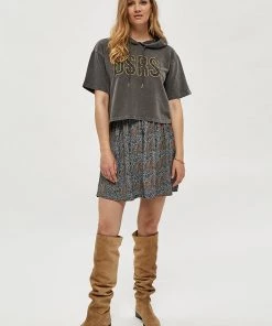 Desires Hilda Hoodie Tee - BLACK