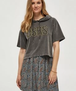 Desires Hilda Hoodie Tee - BLACK