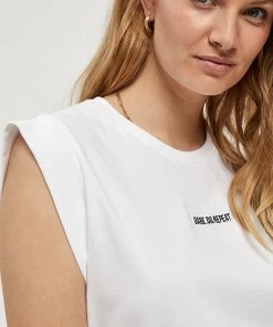 Desires Hinari Tee - WHITE Tops & T-shirts