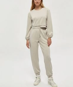 Desires Hollie Sweatshirt - OYSTER GRAY New In