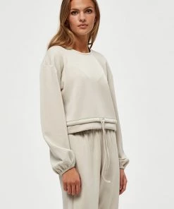 Desires Hollie Sweatshirt - OYSTER GRAY New In