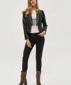 Desires Hudsyn PU Blazer - BLACK Jackets & Coats
