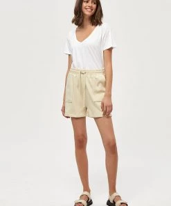 Desires New In Jade GOTS Shorts - OYSTER GRAY