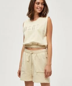 Desires New In Jade GOTS Shorts - OYSTER GRAY