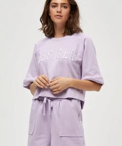 Desires Jade GOTS Sweat Shirt - PAS. LILAC