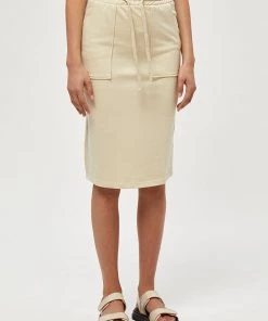 Desires Jade GOTS Sweat Skirt - OYSTER GRAY New In