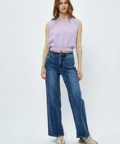 Desires Jade GOTS Sweat Tank Top - PAS. LILAC New In