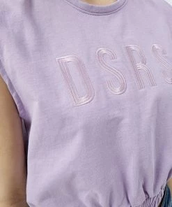 Desires Jade GOTS Sweat Tank Top - PAS. LILAC New In