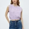 Desires Jade GOTS Sweat Tank Top - PAS. LILAC New In