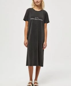 Desires Jaden Dress - BLACK WASHED