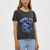 Desires New In Jaden Tee - BLACK WASHED