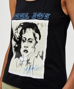 Desires Jala Tank Top - BLACK