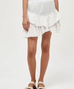 Desires Janet Skirt - WHITE New In