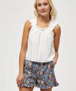 Desires Janet Top - WHITE New In