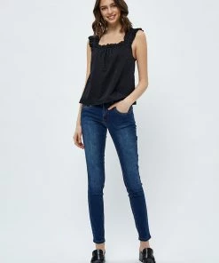 Desires Janet Top - BLACK