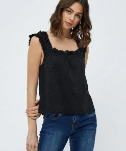 Desires Janet Top - BLACK
