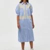Desires Janomi Dress - Serenity Blue ST New In
