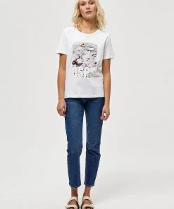 Desires Jenelle Tee - WHITE New In