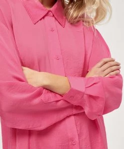 Desires New In Jesara Shirt - Dark Pink