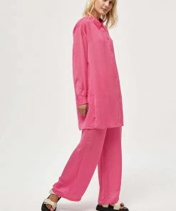 Desires New In Jesara Shirt - Dark Pink