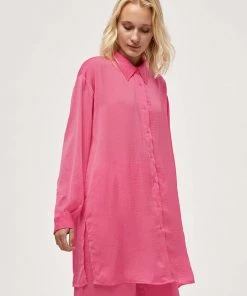 Desires New In Jesara Shirt - Dark Pink