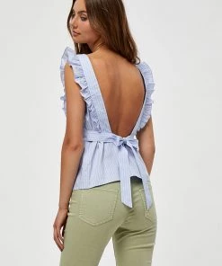 Desires Jetta Top - Serenity Blue ST New In