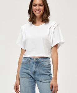 Desires New In Jewel Tee - WHITE